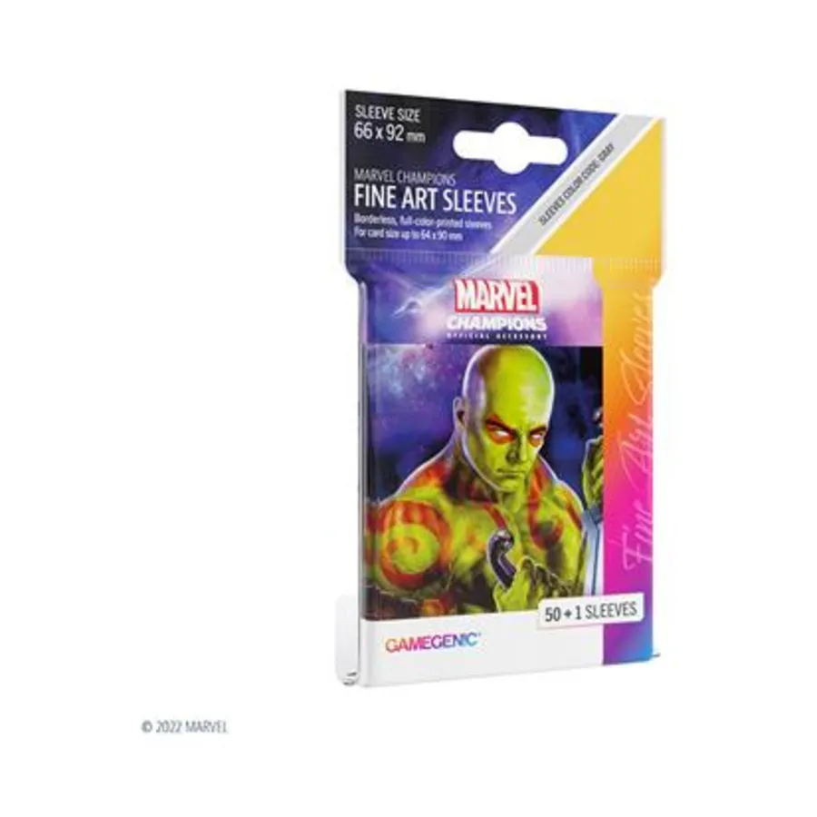 

Дракс (51), Art Sleeves - Marvel Champions (GameGenic)