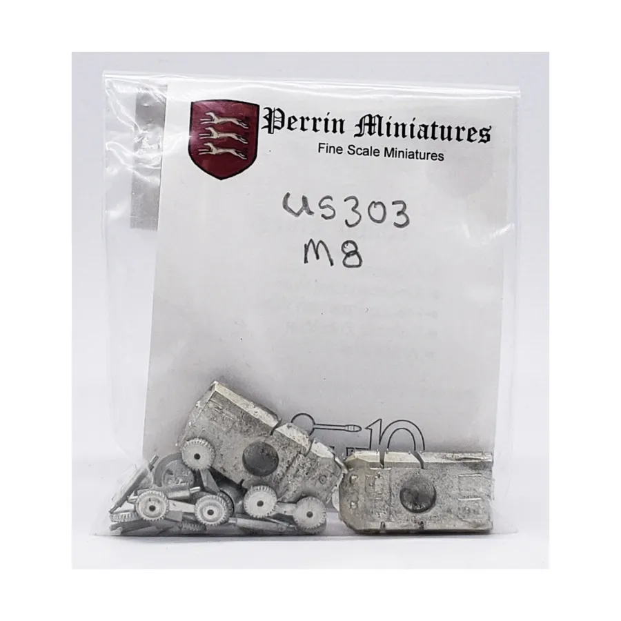 

Бронеавтомобиль M8 Greyhound, WWII Miniatures - USA (10mm) (Perrin Miniatures)
