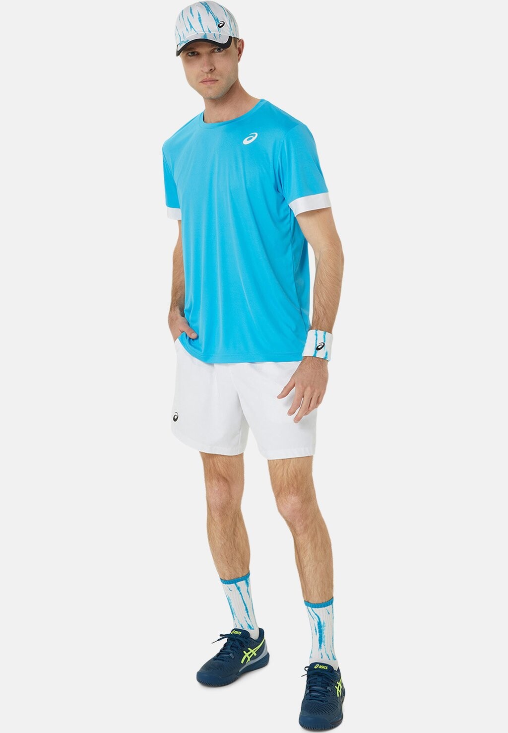 

Базовая футболка MEN COURT SS TOP ASICS, бирюзовый