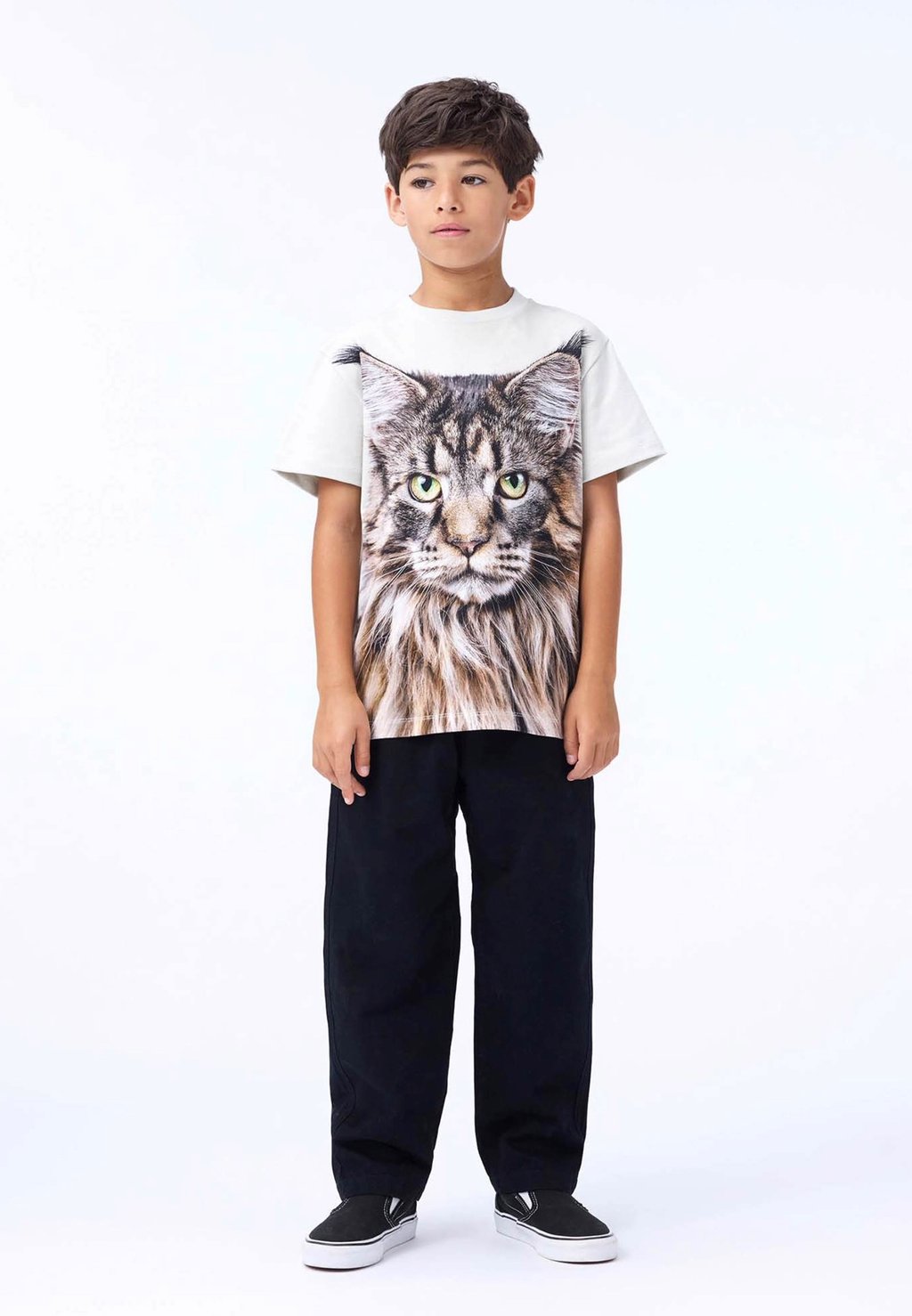 

Футболка с принтом ROXO SHORT SLEEVES UNISEX Molo, бежевый