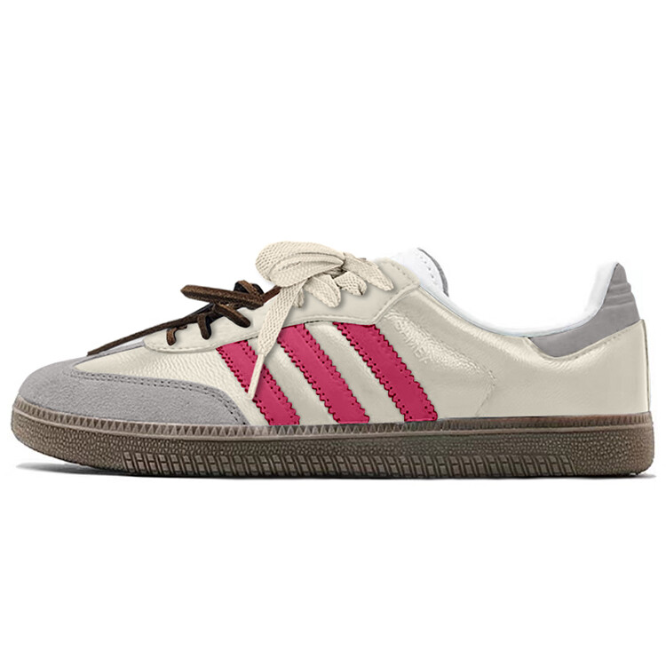 

Кроссовки adidas originals SAMBA OG Skateboarding Shoes Unisex Low-top Beige/pink/brown, розовый