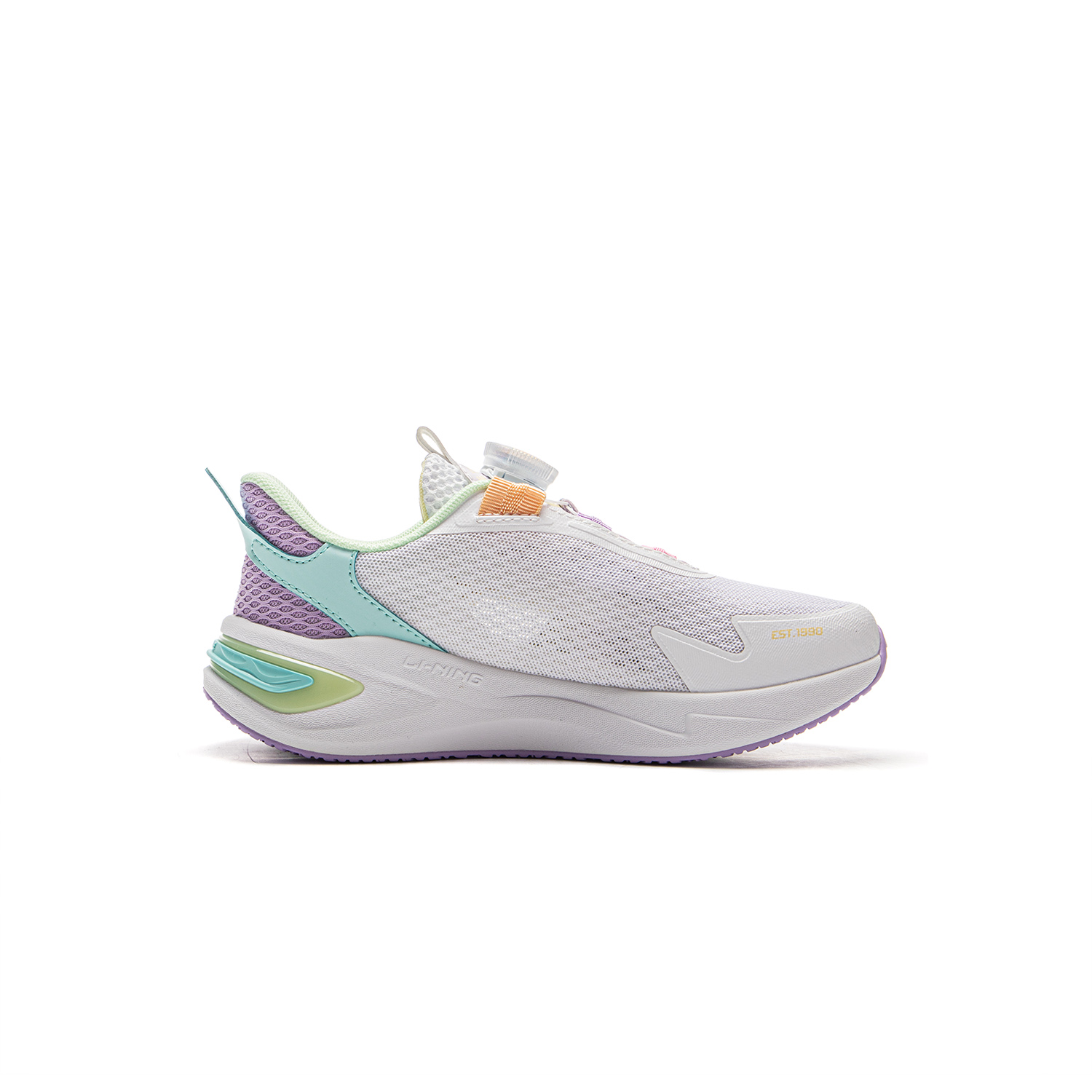 LINING YOUNG Детские повседневные кроссовки Sports Life Collection Standard White/Vero Rose Purple — фото 3