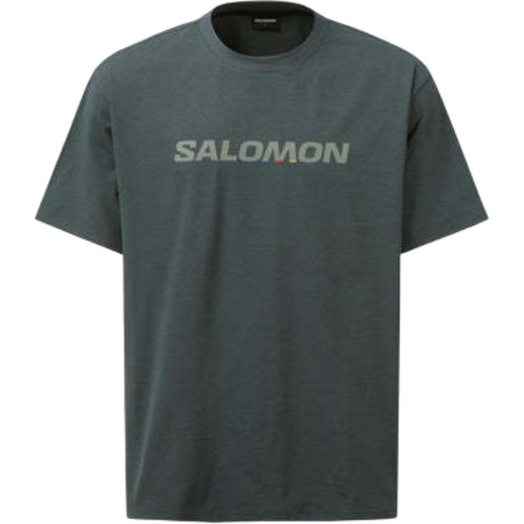 

SALOMON Футболка мужская Bright Charcoal