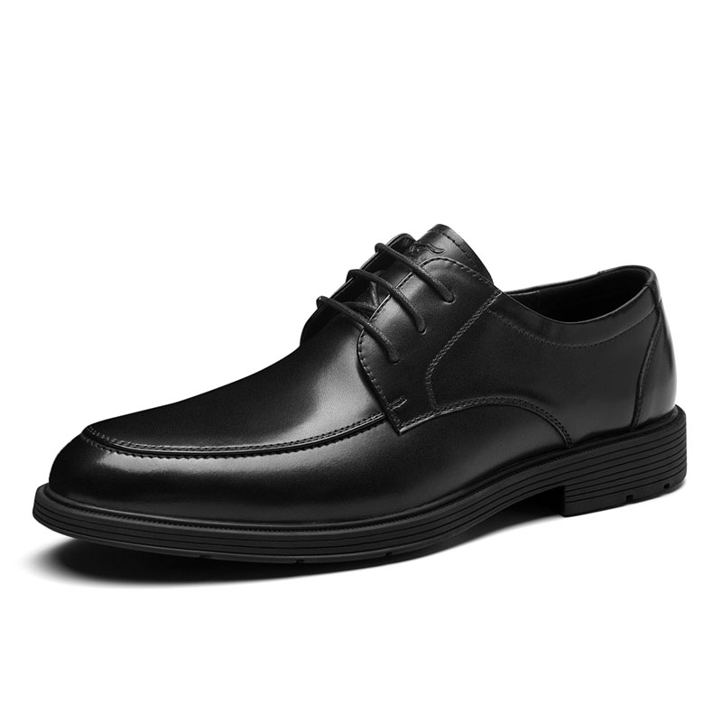 SEPTWOLVES Мужские черные классические туфли, цвет Black (Standard Leather Shoe Size) — фото 3