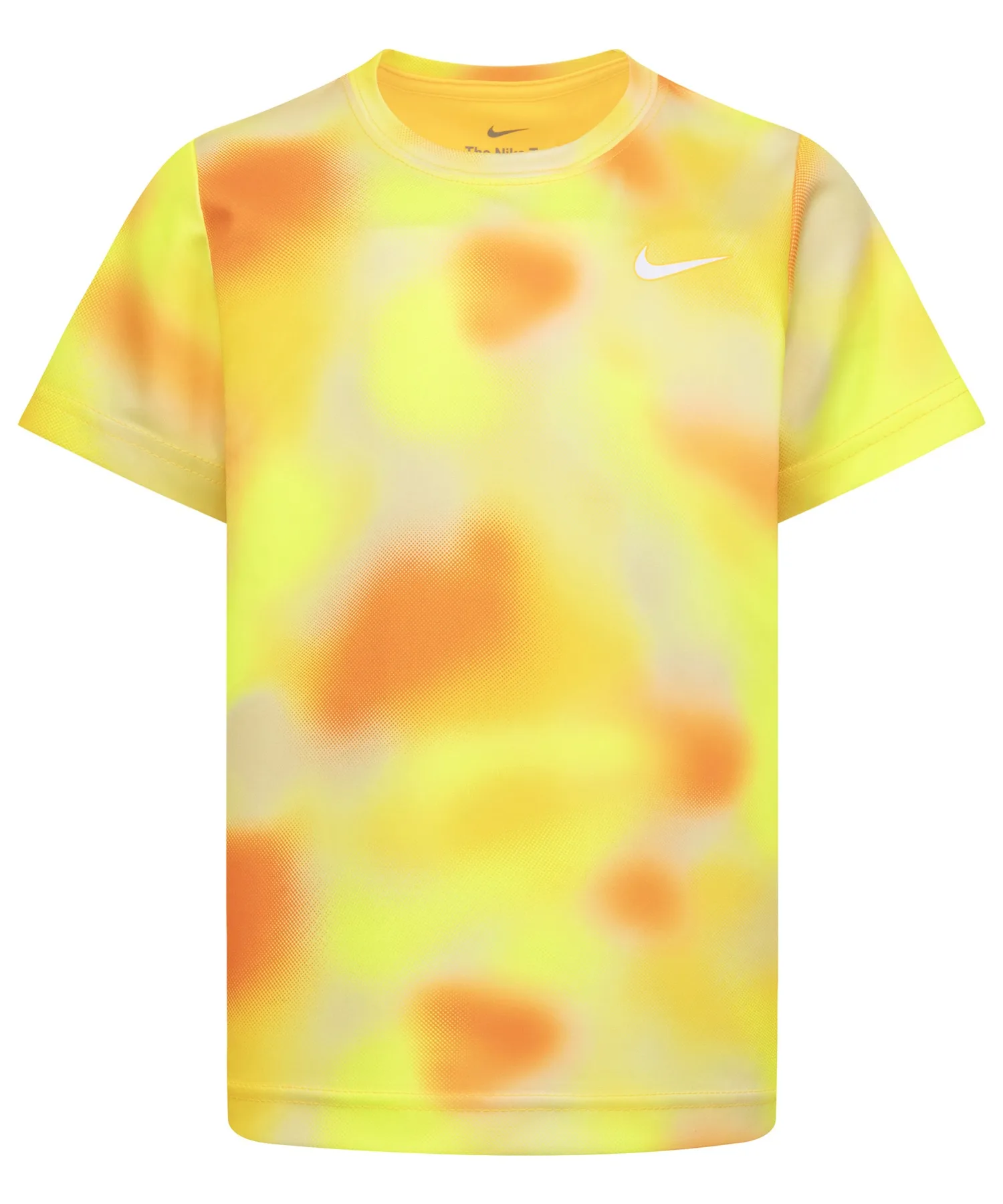 Детская футболка NIKE HAZY DAYS с логотипом оранжевая
