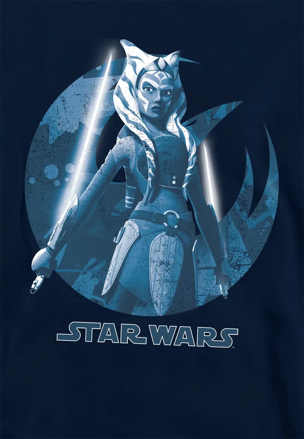 Детская толстовка Ahsoka Disney, темно-синий — фото 2