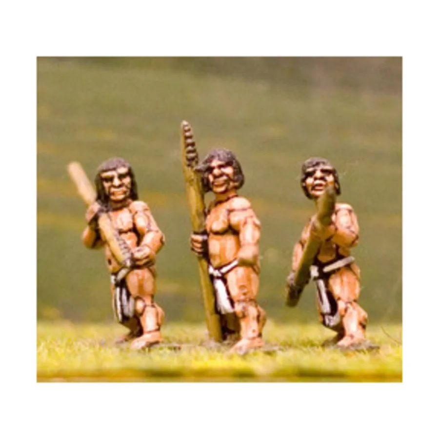 

Копейщик в набедренной повязке, Ancient Miniatures - Aztecs (15mm)