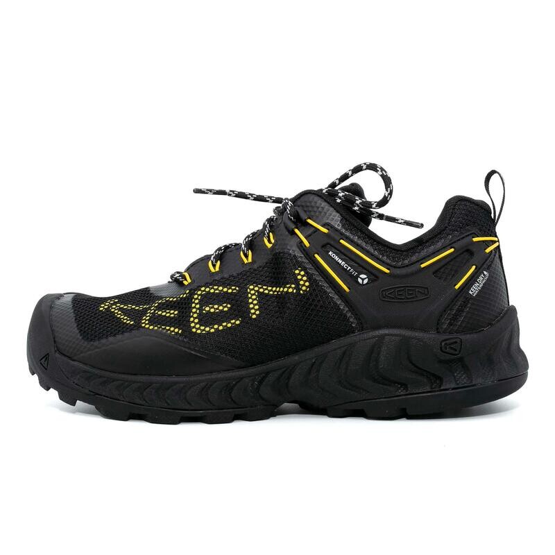 

Мужские кроссовки Keen, цвет black/lemon yellow