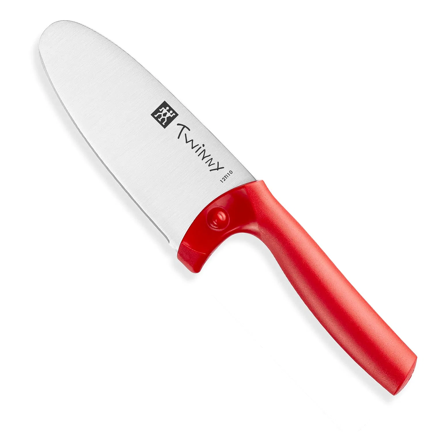 Детский кухонный нож ZWILLING TWINNY для начинающих с закругленным кончиком 10 см, красный