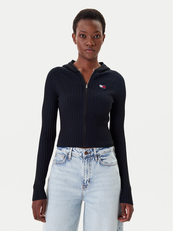 

Облегающий кардиган DW0DW20974 Tommy Jeans, черный
