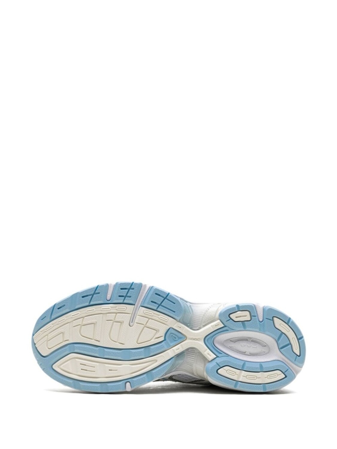 ASICS кроссовки GEL-1130 White/Ivory/Light Blue, белый — фото 4