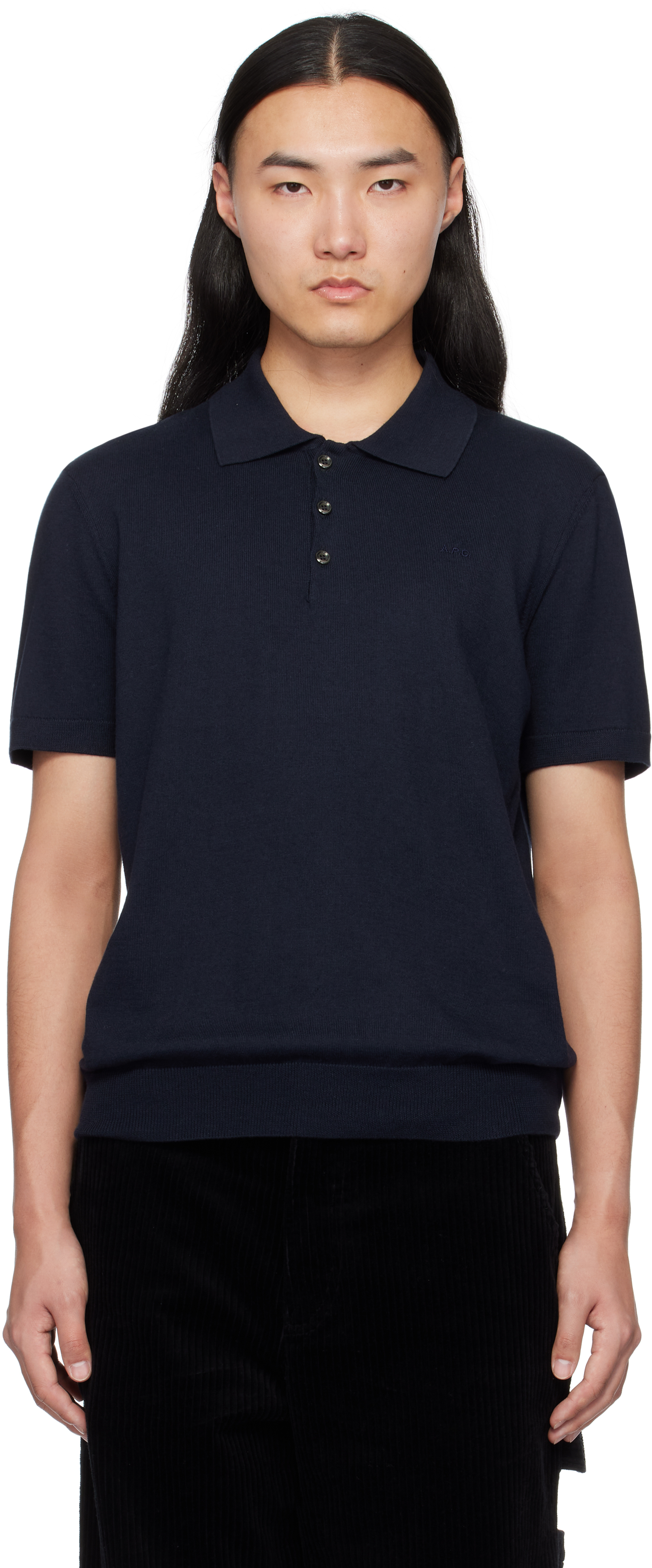 

Поло Navy Gregoire A.P.C.