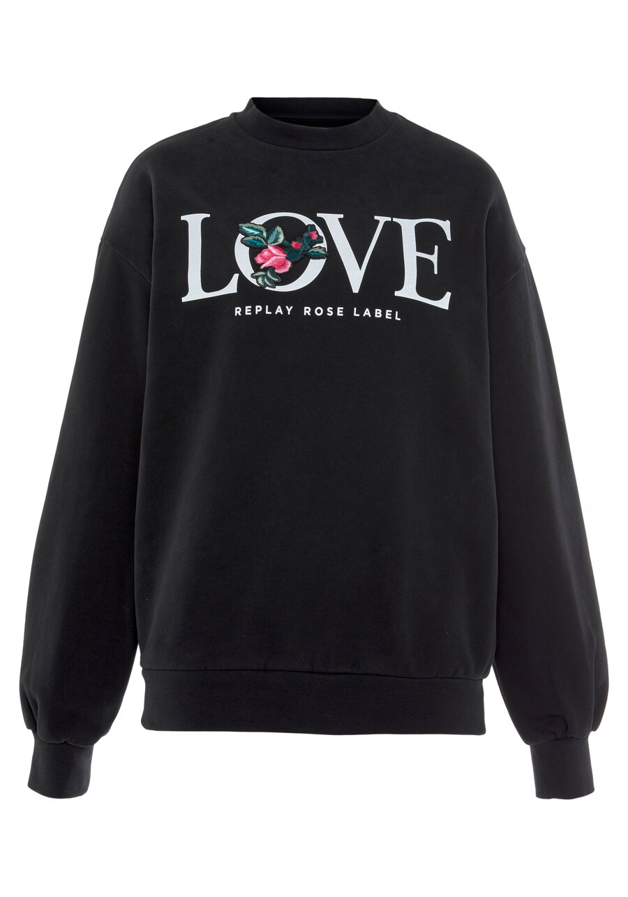 

Свитер REPLAY Sweatshirt, черный