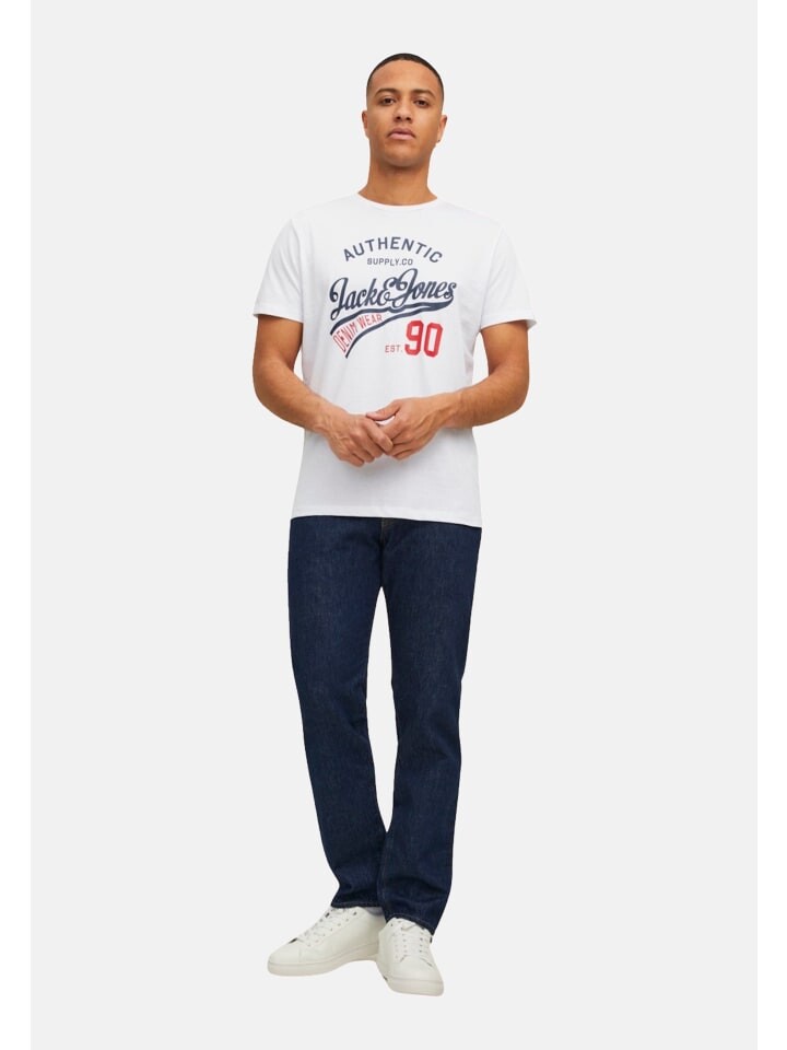 

Футболка Jack & Jones ETHAN CREW NECK 3er Pack, разноцветный