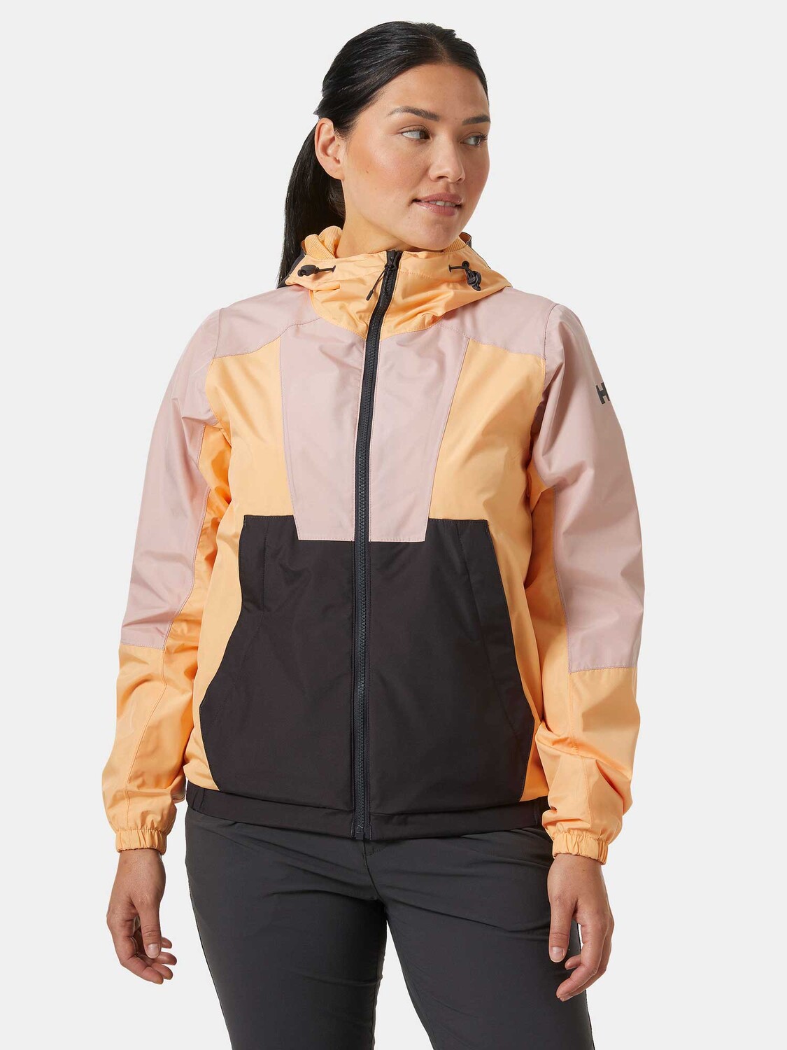 

Куртка Helly Hansen W RIG RAIN JACKET, розовый