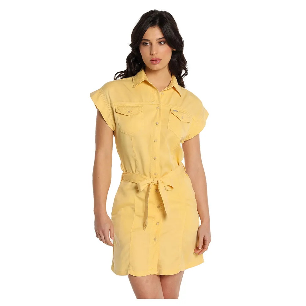 

Платье Lois Jeans 10959 short sleeve short, желтый
