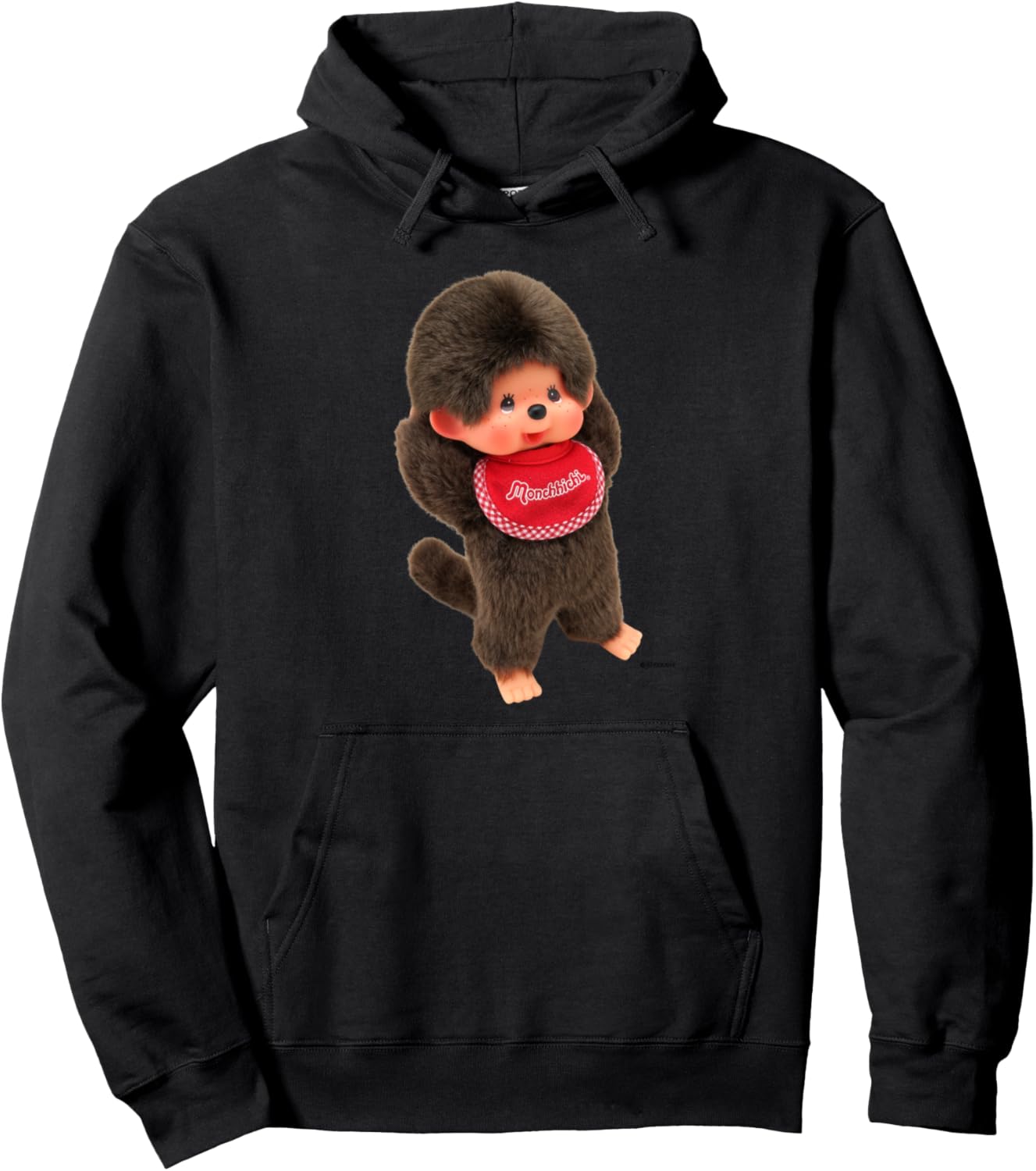 

Худи с графическим принтом Monchitch Monchhichi, черный