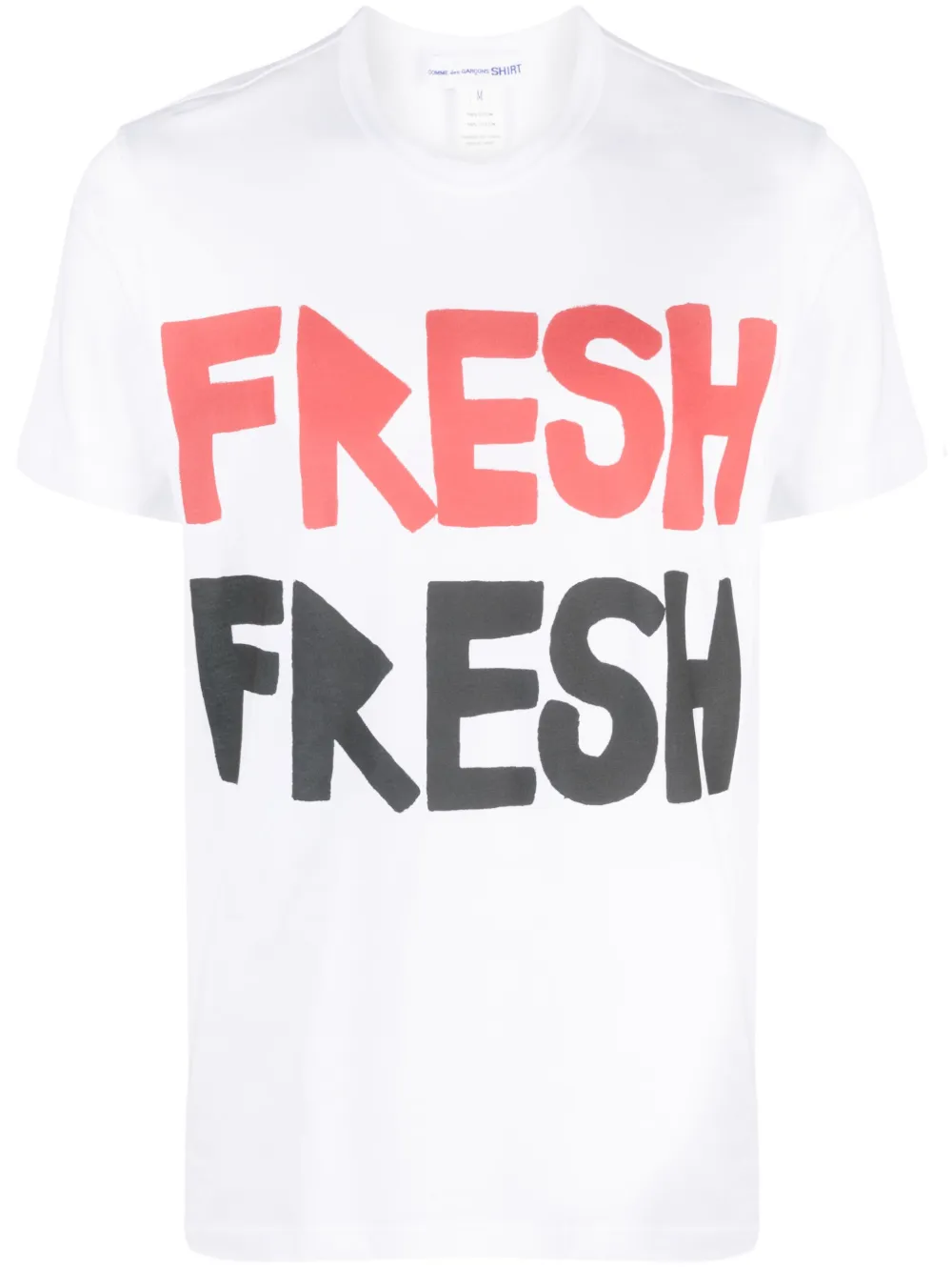 

Футболка с принтом Brett Westfall Comme Des Garçons Shirt, белый