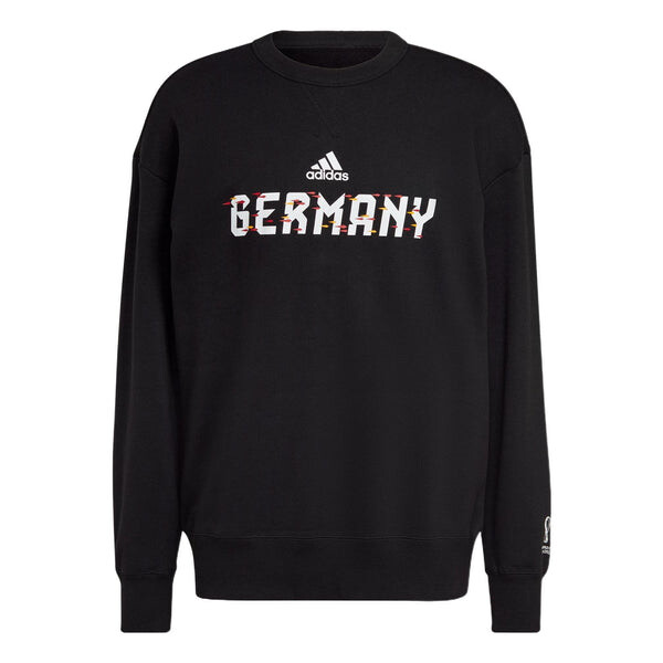 

Толстовка adidas Solid Color Brand Round Neck Long Sleeves Hoodie Men's Black, черный
