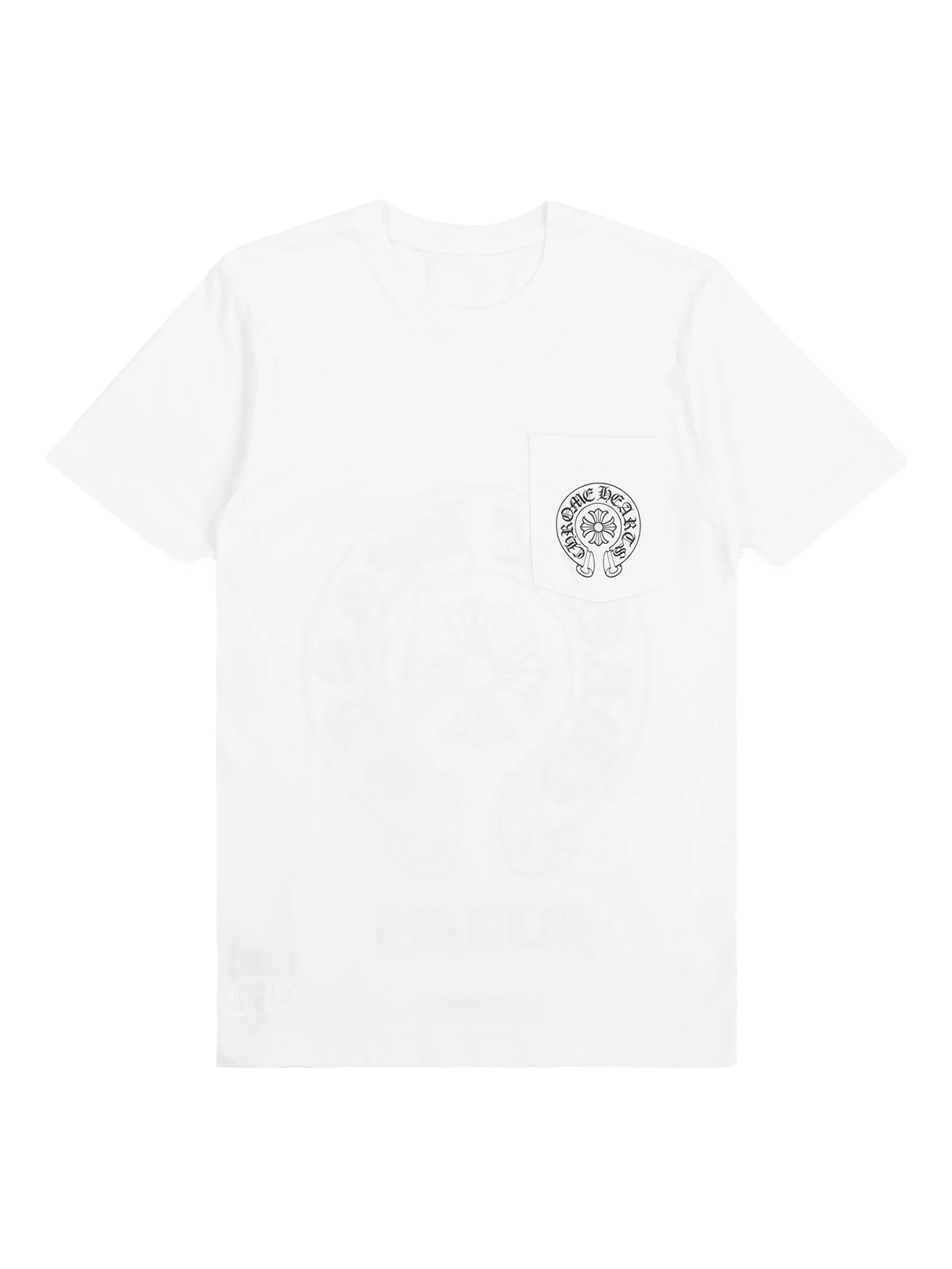 

Футболка Miami Horseshoe Chrome Hearts, белый