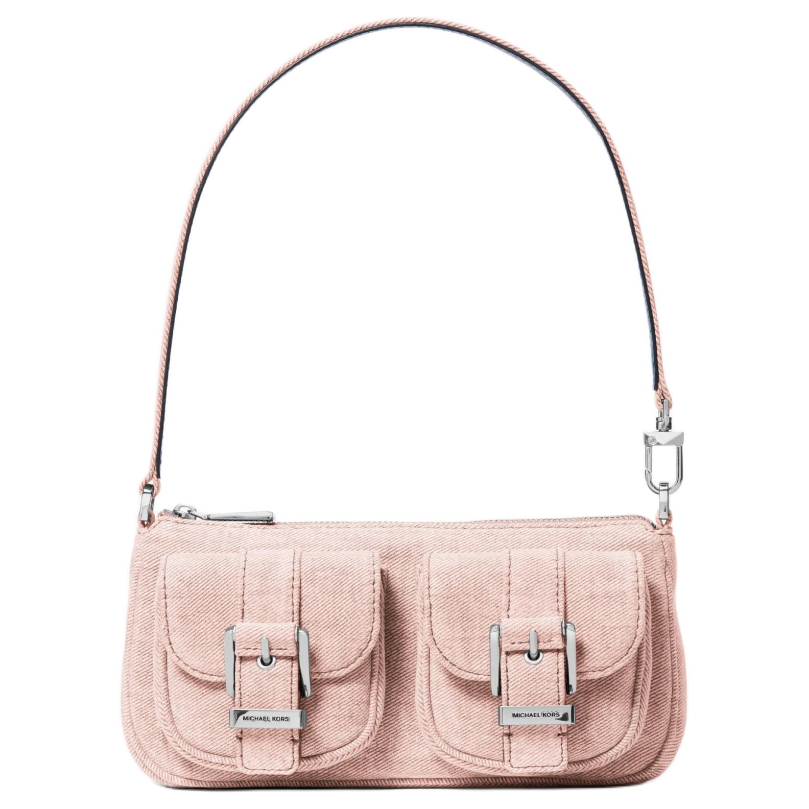 

MICHAEL KORS Женская сумка из ткани маленького размера светло-розовая