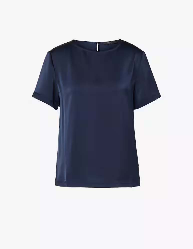 

Блузка Гилберт Weekend Max Mara, синий