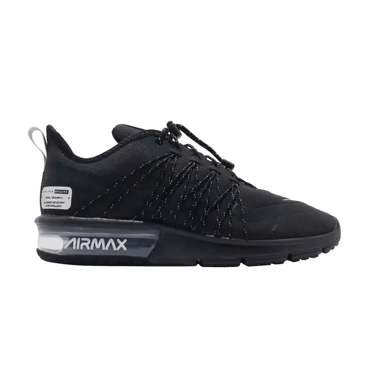 Кроссовки Wmns Air Max Sequent 4 Utility 'Reflect Silver', черный