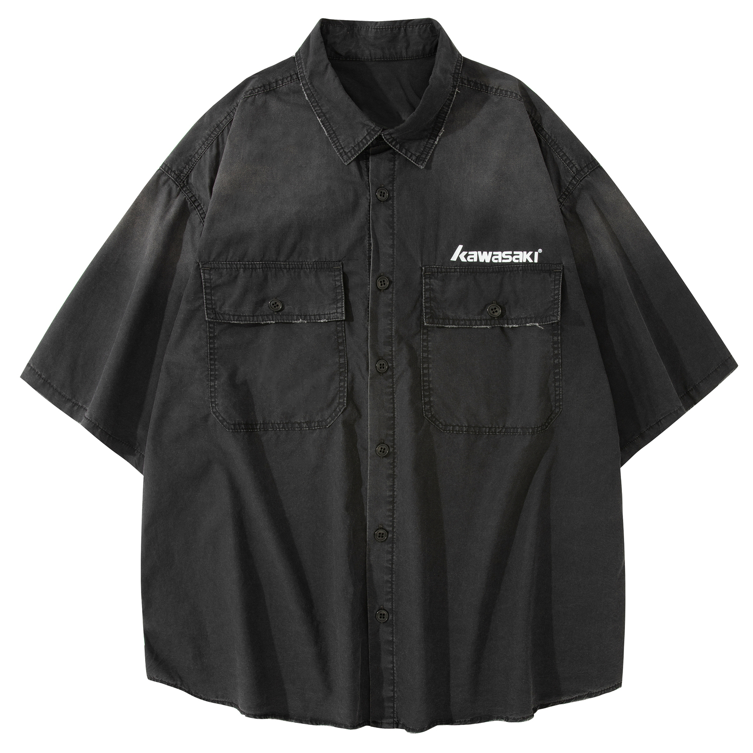 

Футболка унисекс Kawasaki, армейский зеленый
