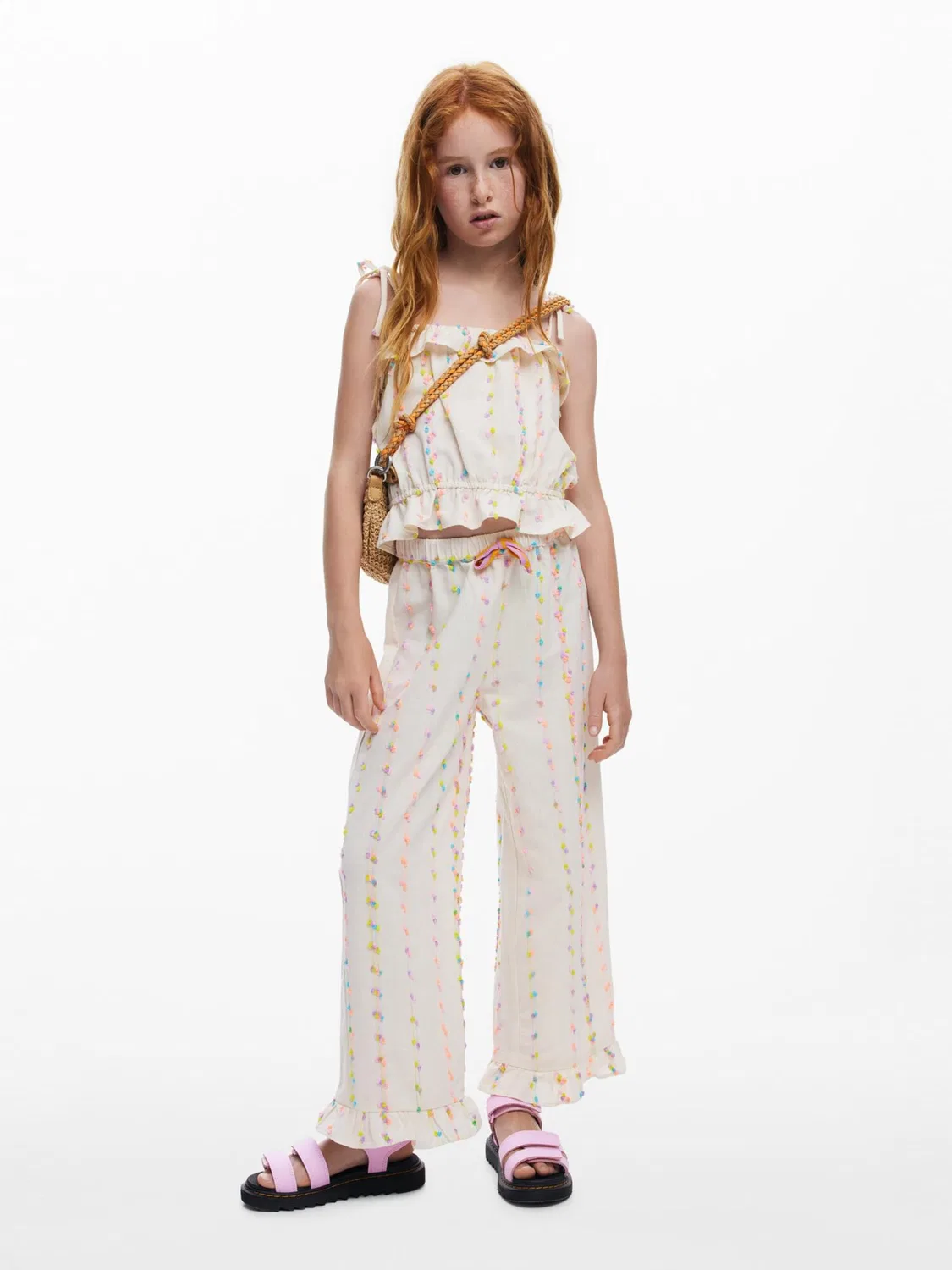 Брюки Desigual Regular Pants, белый — фото 3