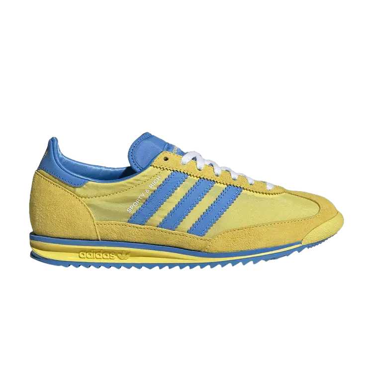 

Кроссовки adidas Sporty & Rich x Wmns SL72 OG Light Yellow, желтый