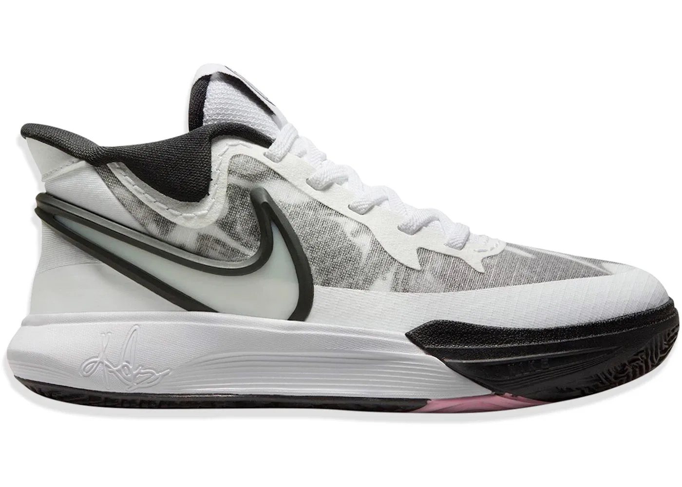 Детские кроссовки для баскетбола Nike Kyrie 8 GO, White/Black