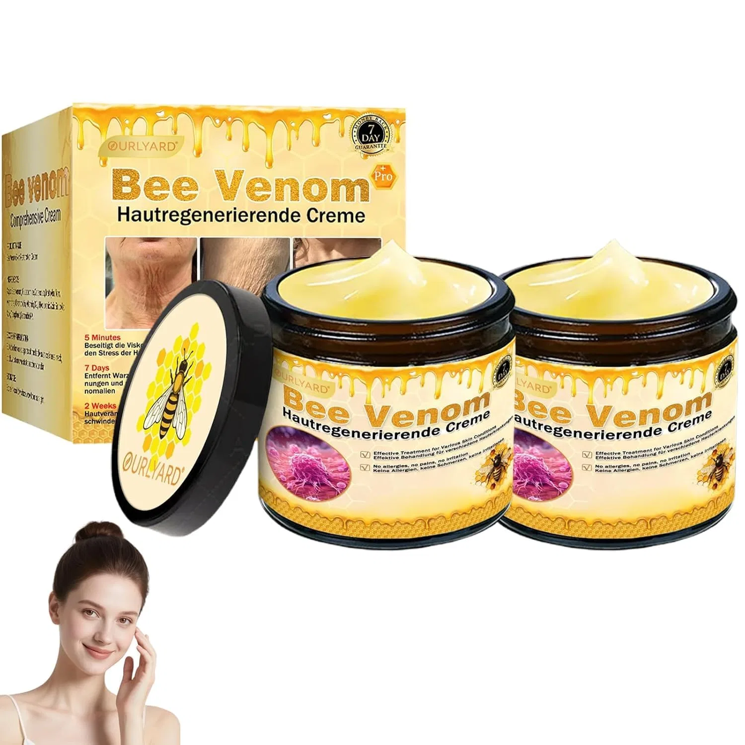 Крем Bee Venom Pro Comprehensive, Generisch, 2 шт, 49.99 г