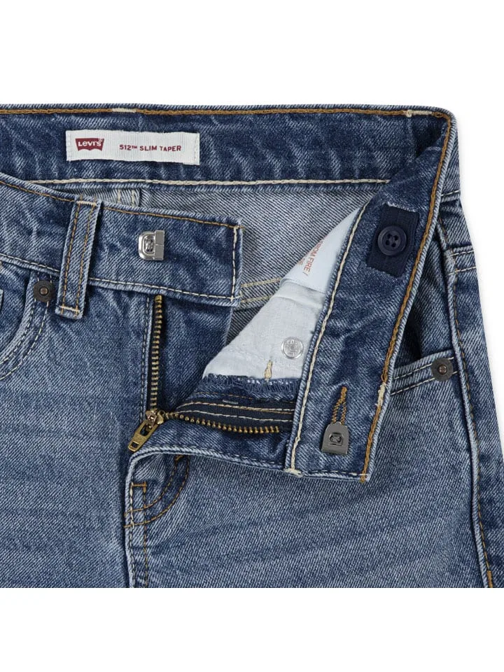 Джинсы зауженные 512 Levi'S Kids, синий — фото 3