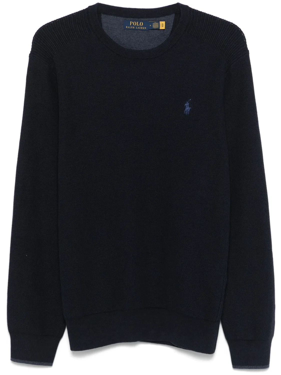 Свитер с вышивкой Пони Polo Ralph Lauren, темно-синий