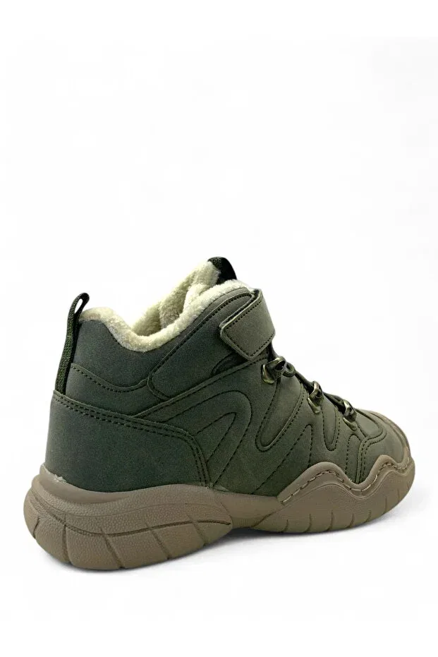 Детские ботинки для девочек ортопедические Fk25-2090 fillet orthopedic boots Pepino, Haki — фото 4