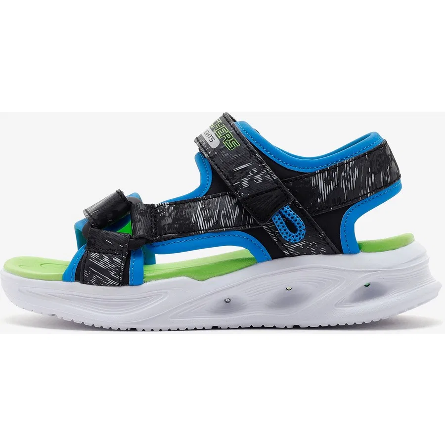 Сандалии с подсветкой Sola Glow Sandal - Aquatastic Skechers, Черный