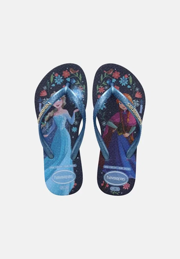 Сандалии «принцесса» с т-образным ремешком Havaianas, Blue