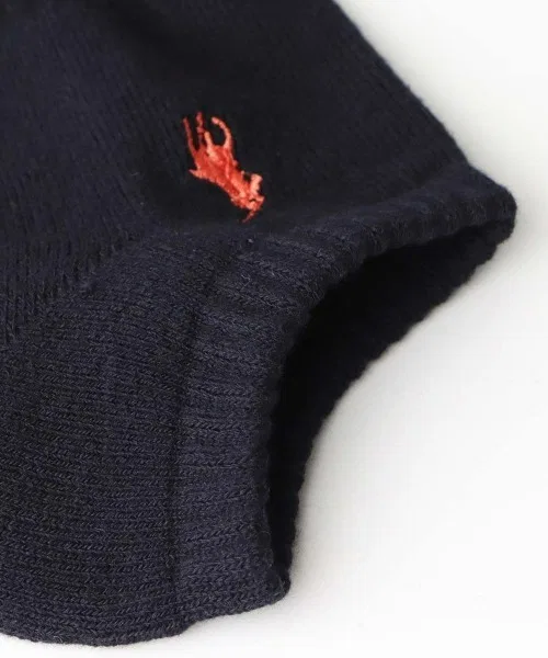 Мужские носки с махровой подошвой и поддержкой свода стопы, комплект из 3 пар POLO RALPH LAUREN, Белый — фото 2