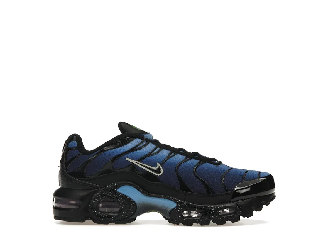 Детские кроссовки Lifestyle Nike Air Max Plus, Black/University Blue/Chlorophyll/Light Bordeaux