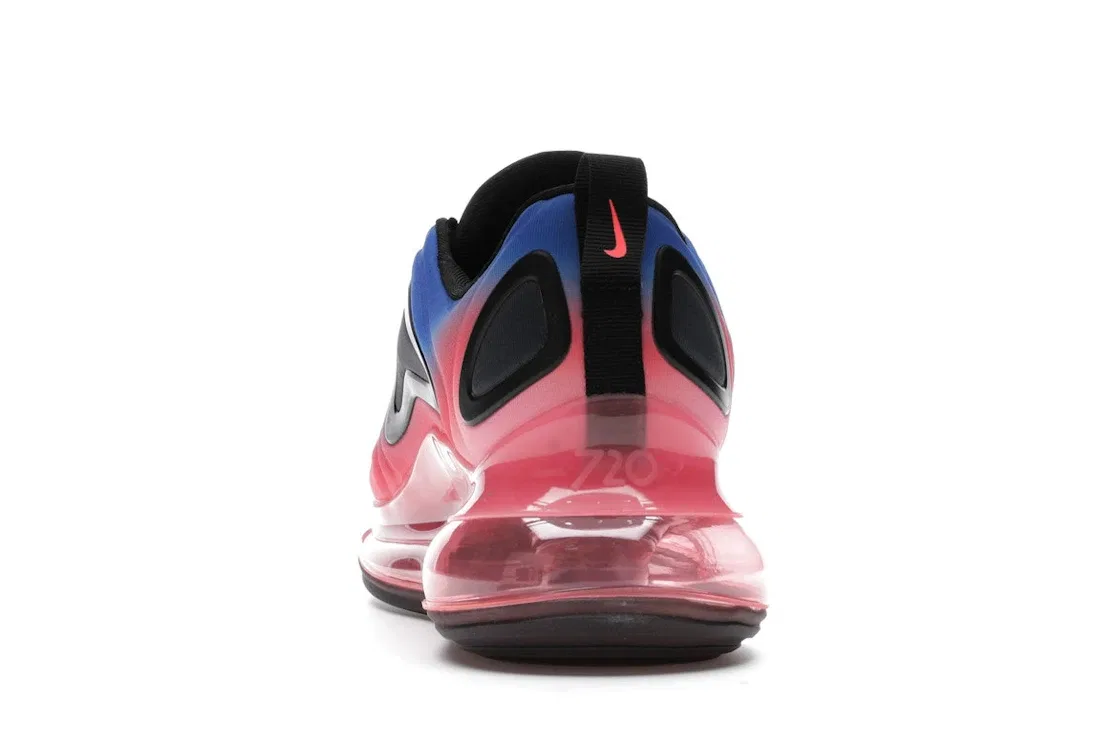 Детские кроссовки Lifestyle Nike Air Max 720, Black/Flash Crimson-Racer Blue — фото 4