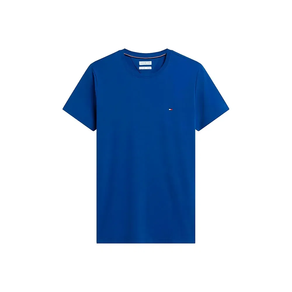 Мужская футболка с коротким рукавом Slim Fit Tommy hilfiger, Blue — фото 3