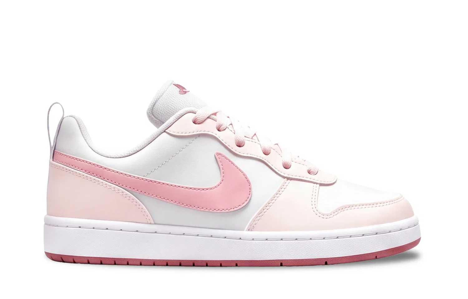 Детские кроссовки для скейтбординга с принтом Nike COURT BOROUGH RECRAFT, Pink — фото 4