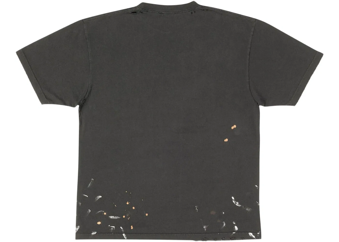 Женская футболка свободного кроя с винтажным принтом Balenciaga, Black/Multi — фото 2