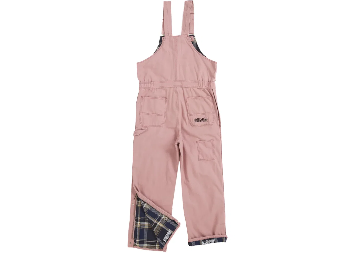 Мужские комбинезон с подкладкой из фланели Supreme Overall, Pink — фото 2