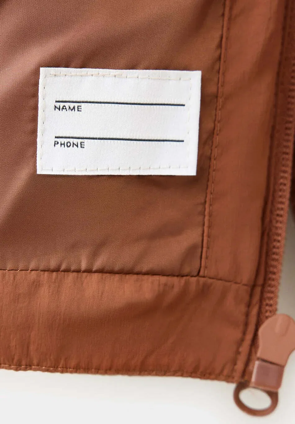 Детская зимняя куртка Mango Kids, Burnt Orange Denim — фото 4