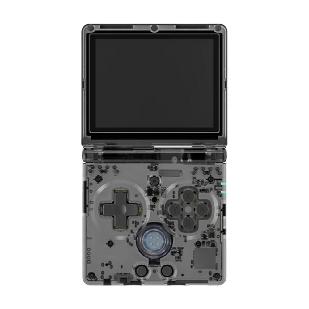 

Портативная игровая консоль Anbernic RG35XXSP, 1ГБ/64ГБ, ARM Cortex-A53 H700, прозрачный черный