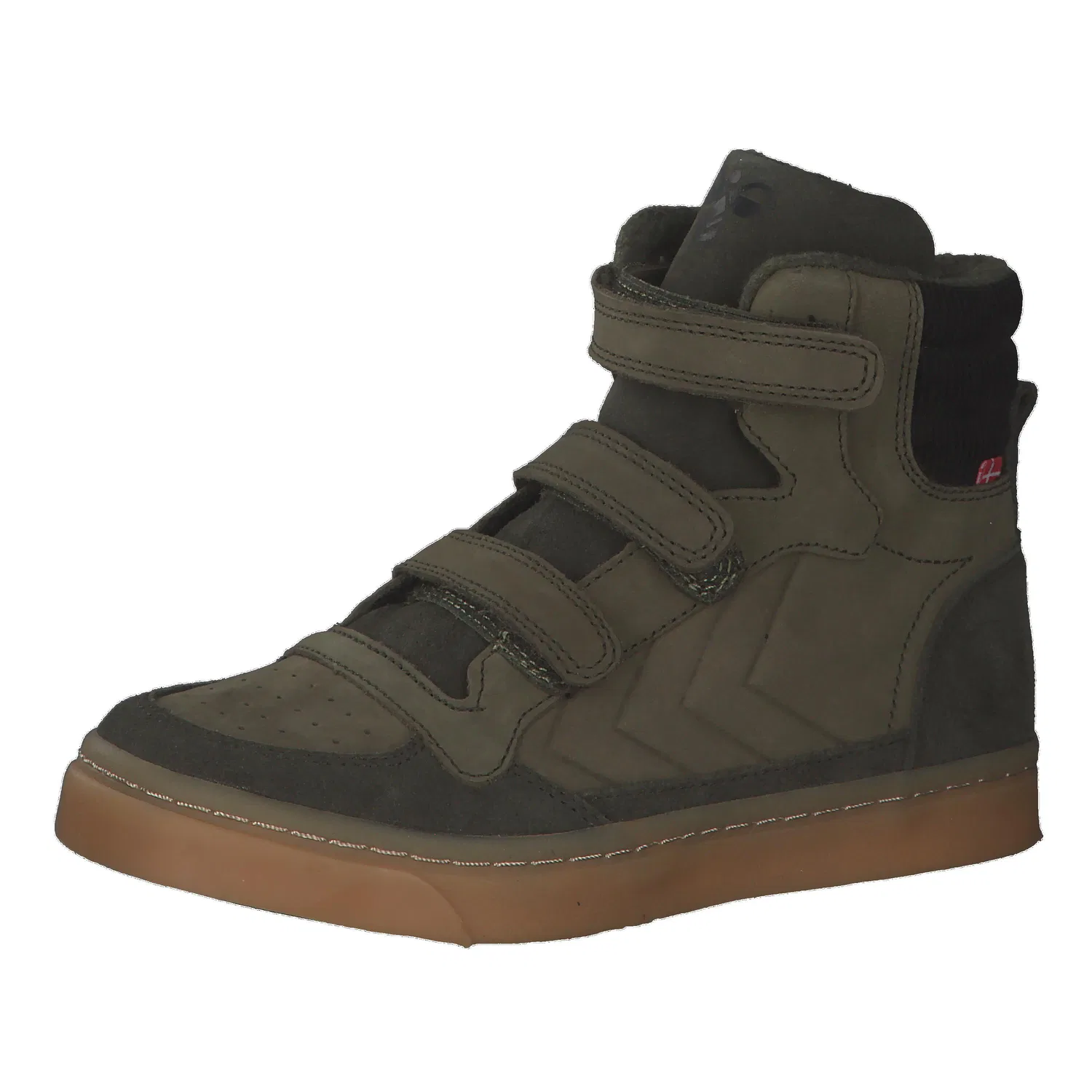 Детские кроссовки с кожаным верхом Stadil Nature Jr. Hummel, Grun