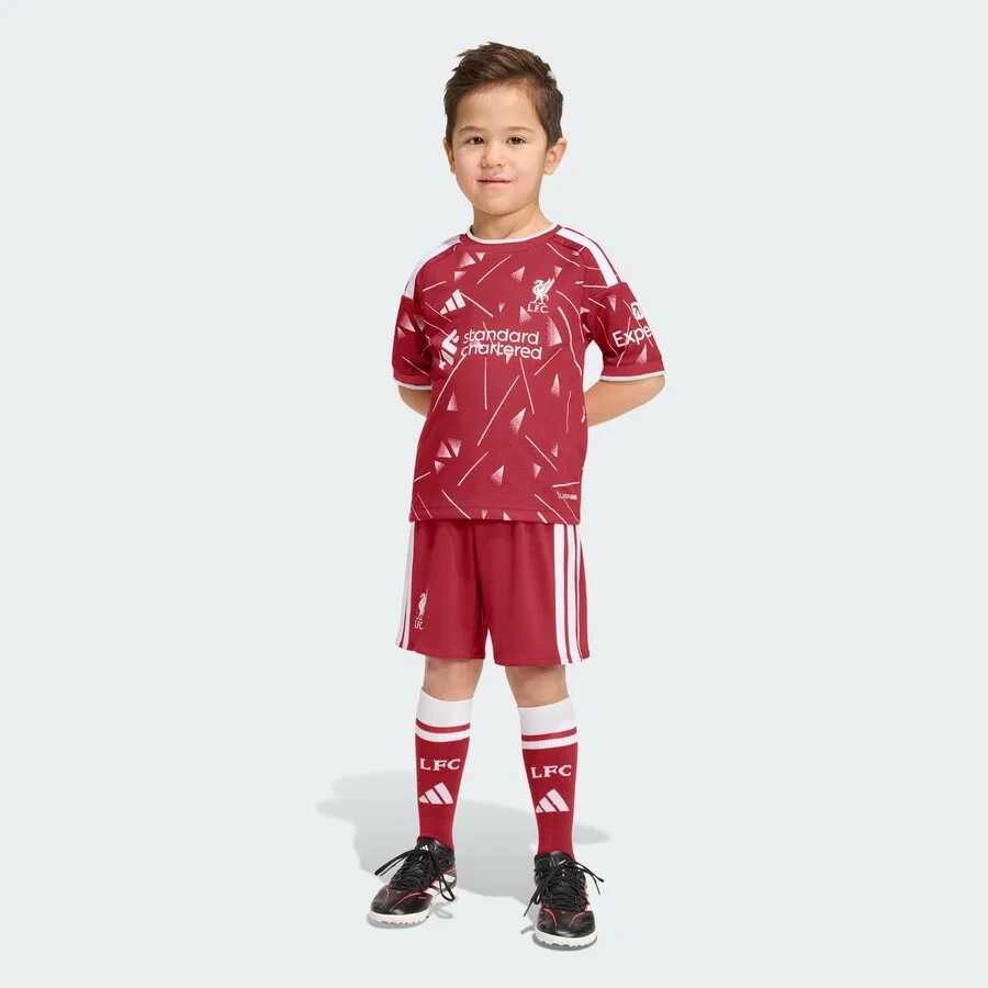 Спортивный костюм ADIDAS PERFORMANCE Comfort fit 'FC Liverpool 26/27' красного цвета — фото 3