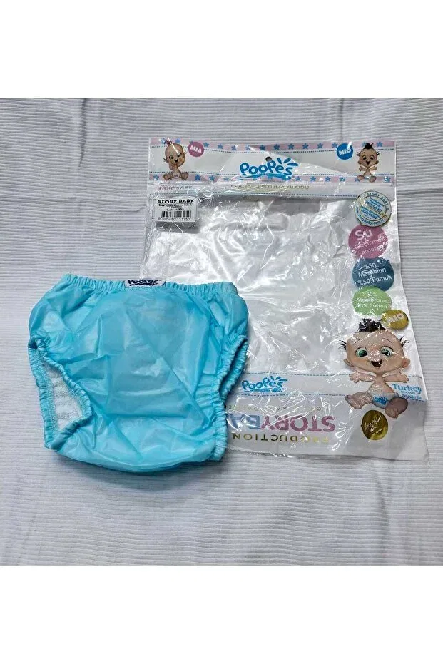 Детские трусы для девочек с принтом Sundan Poopes Toilet Training Panties Berkay, Blue