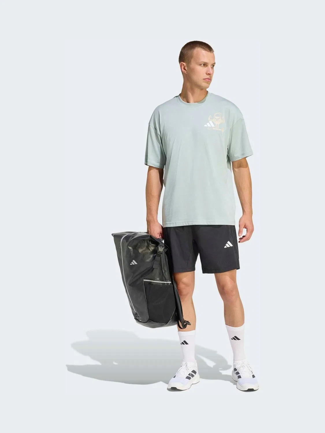 Футболка тренировочная Fun Training adidas, зеленый — фото 2